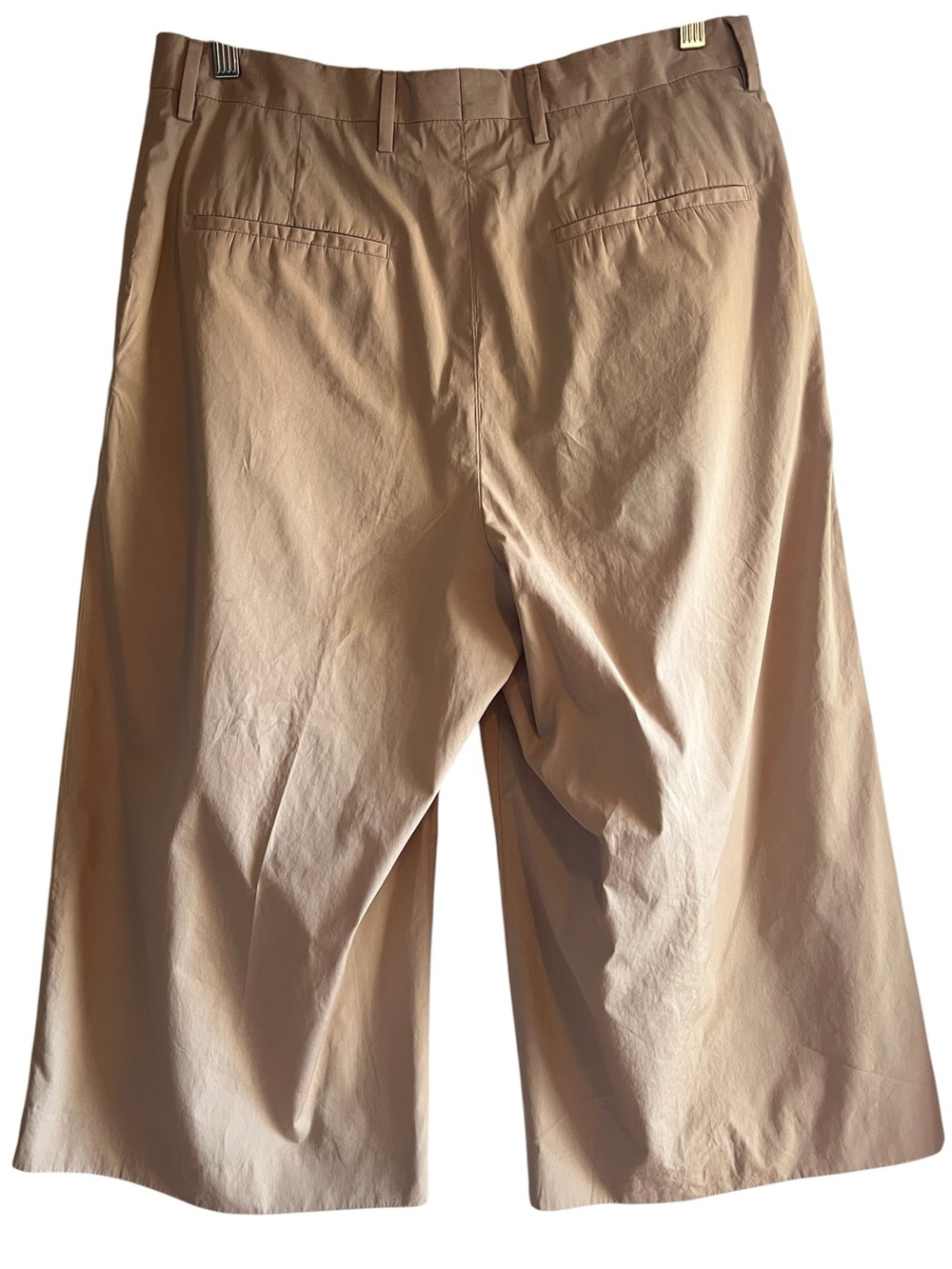 Dries Van Noten Beige Cropped Wide-Leg pleated pants size 40 excellent condition - Picture 6 of 9